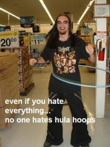 hula hoop goth